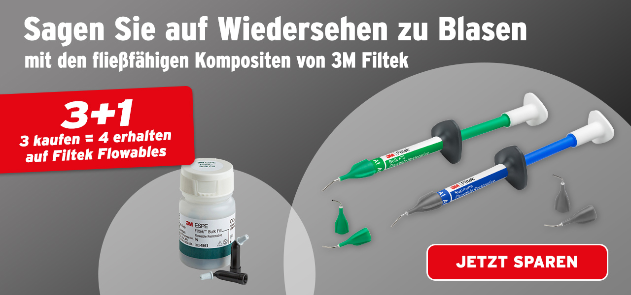 Fließfähige Komposite von 3M Filtek – jetzt Aktionsvorteil nutzen!